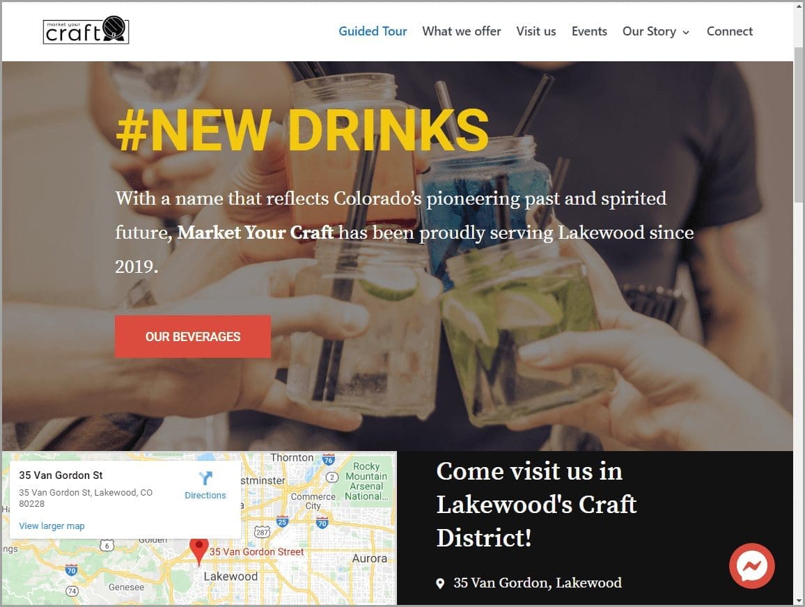 discover.marketyourcraft.com screengrab for start with why post