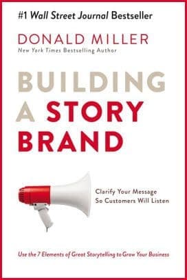 Donald Miller book for brand story post