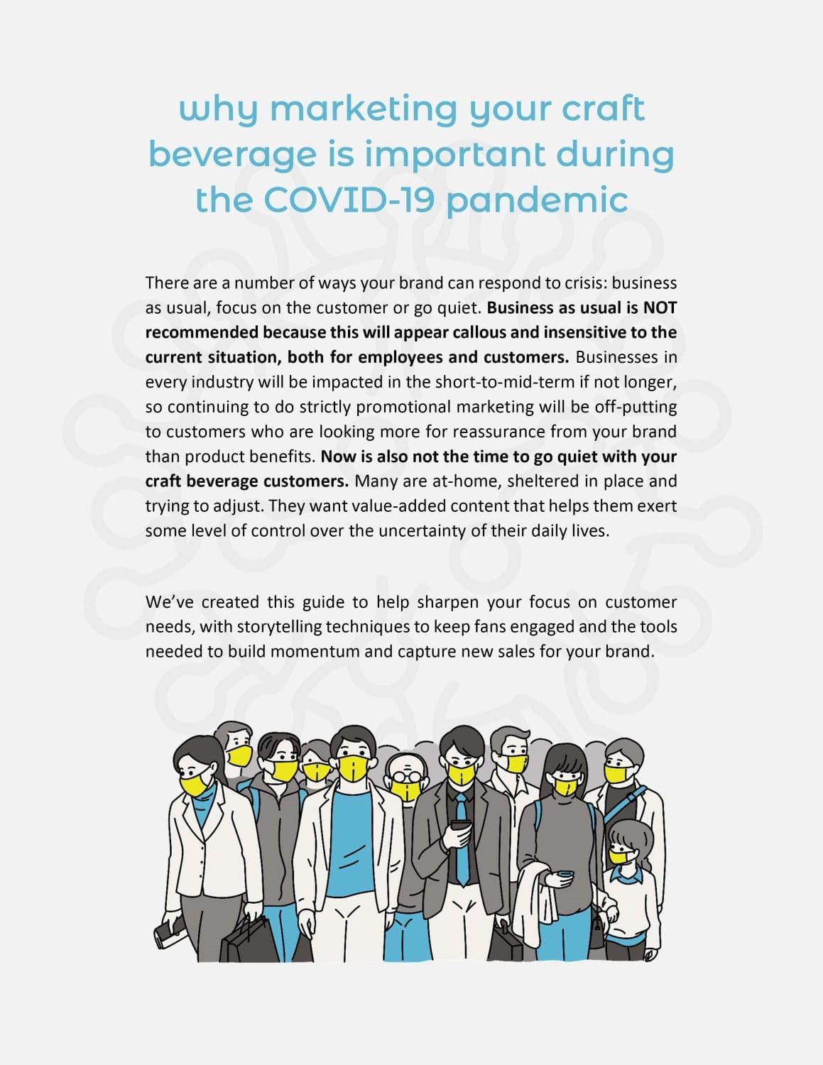 Marketing During COVID-19 Sample