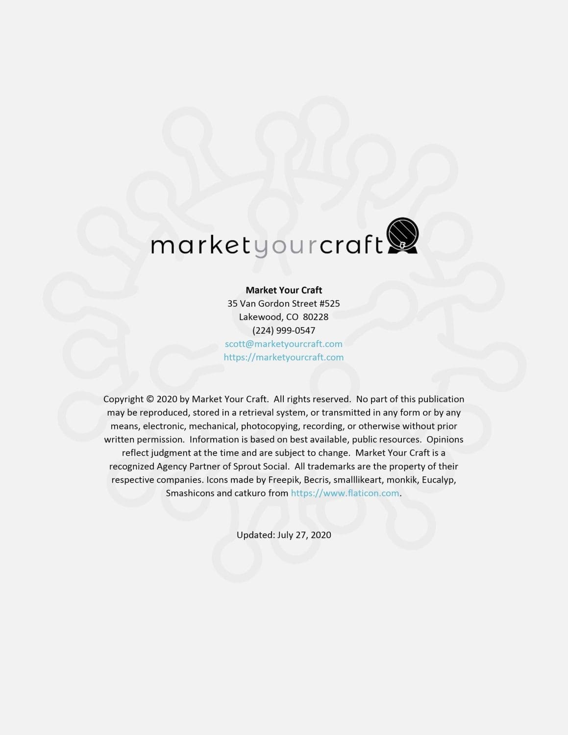 Marketing During COVID-19 Sample