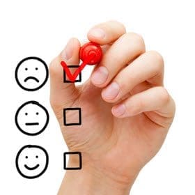 Negative review photo for when to respond post