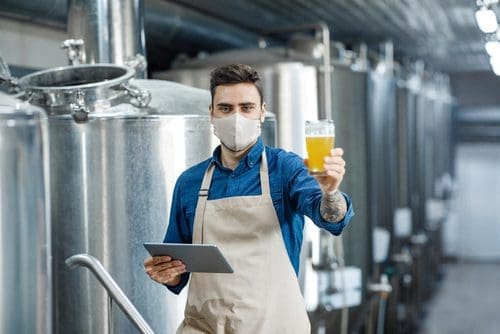 Brewery tour photo for health check post