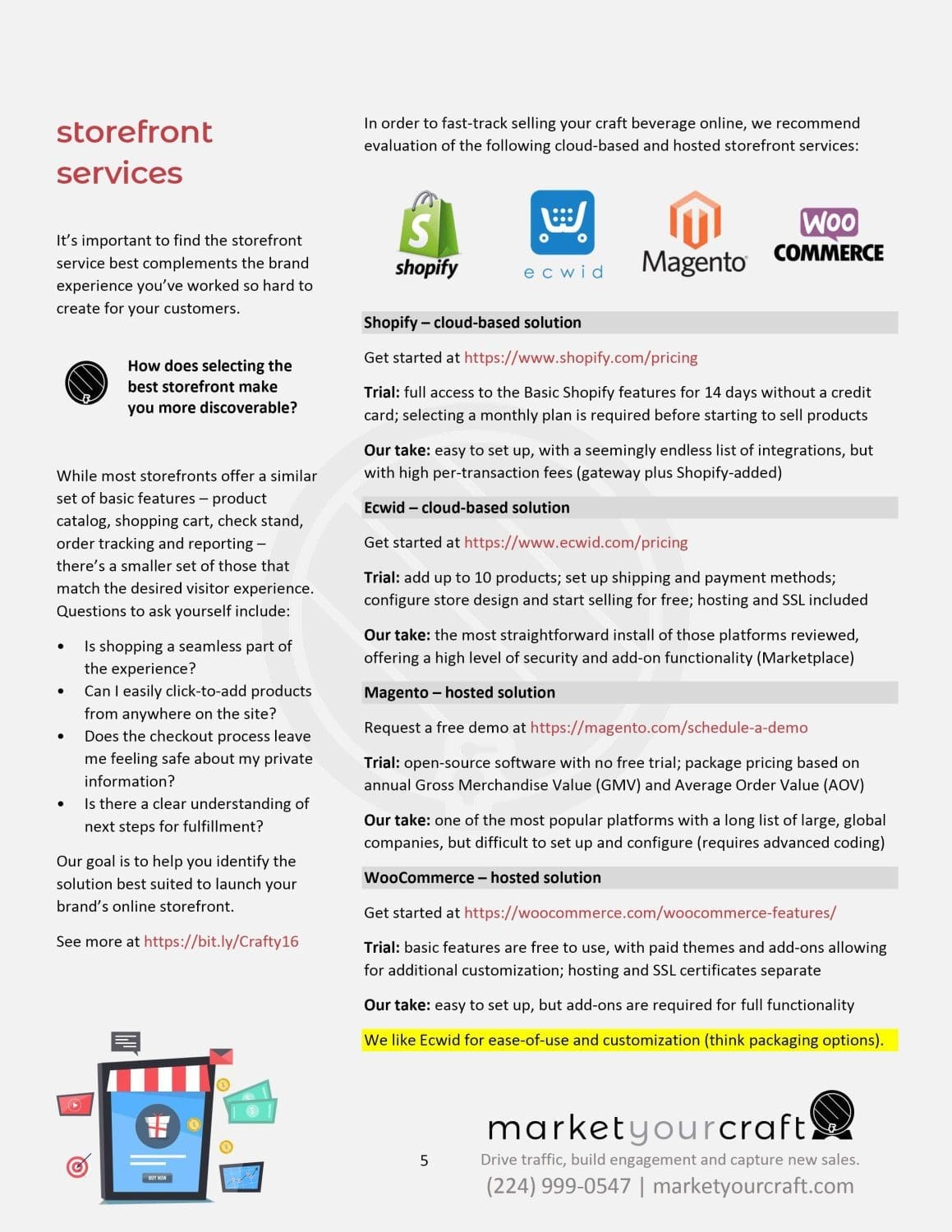 Online Selling Sample